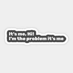 Its Me - Typograph NYS Sticker